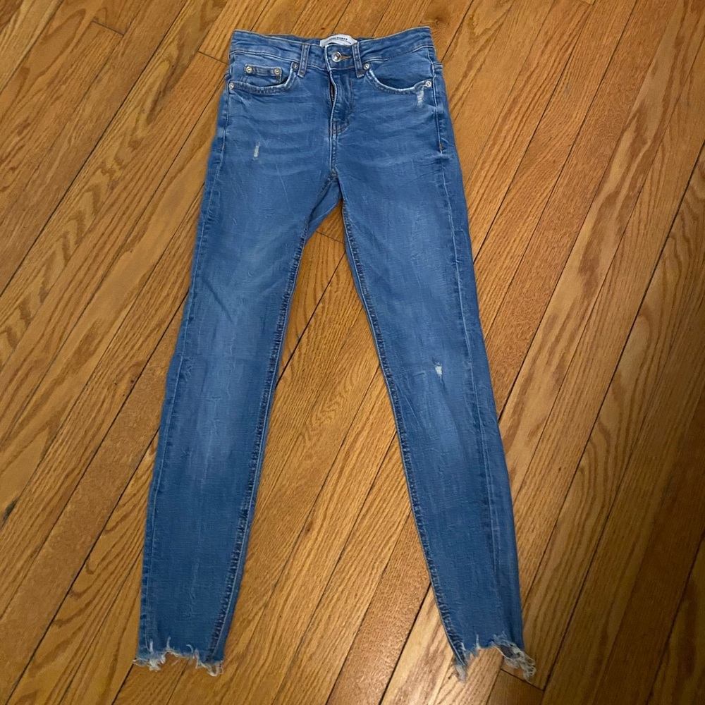 Zara Woman Premium Denim Collection Skinny Jean